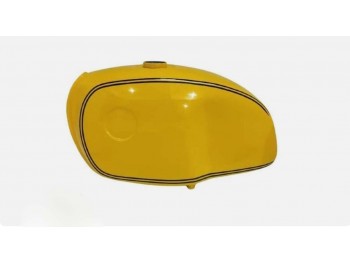 FIT FOR BMW R100 RT RS R90 R80 R75 YELLOW PAINTED STEEL PETROL TANK