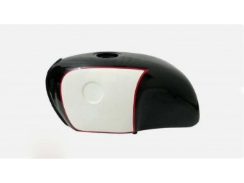 Fit For BMW R100 Rt Rs R90 R80 R75 Black & White Petrol Fuel Gas Tank Steel