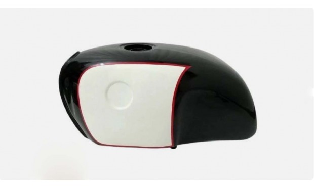 Fit For BMW R100 Rt Rs R90 R80 R75 Black & White Petrol Fuel Gas Tank Steel