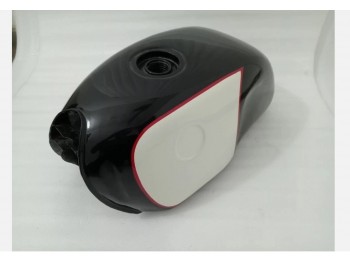 Fit For BMW R100 Rt Rs R90 R80 R75 Black & White Petrol Fuel Gas Tank Steel