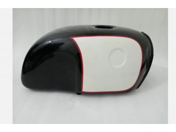 Fit For BMW R100 Rt Rs R90 R80 R75 Black & White Petrol Fuel Gas Tank Steel