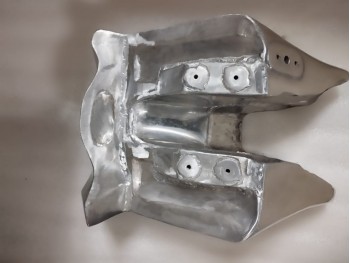 Fit For yamaha 125 yz 1983 (24X) Petrol Aluminum Tank