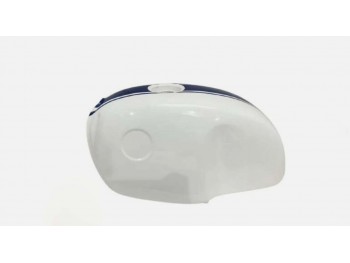 Fit For BMW R100S R100Cs R100Rs R100Rt Steel Blue & White Tank + Cap