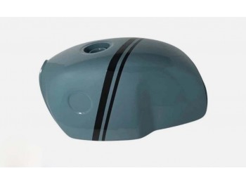 FIT FOR BMW R100 RT RS R90 R80 R75 BLUE STEEL PETROL TANK +CAP