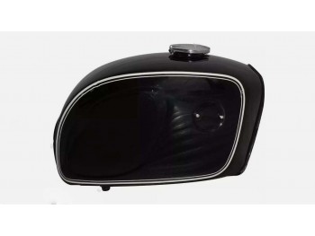 Fit For BMW R90/6L R60/6 R75/6 Steel Fuel Petrol Tank +Cap Black & White Line