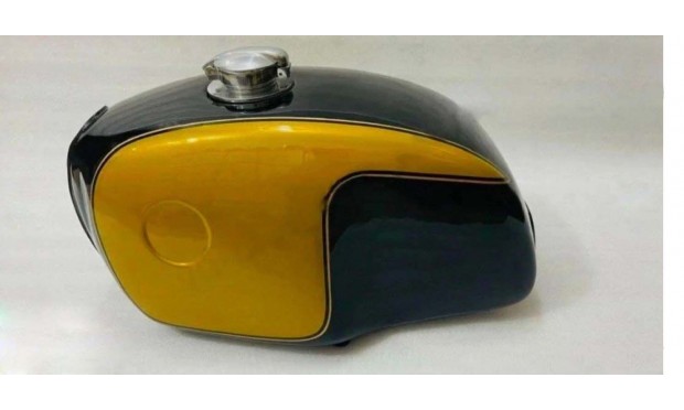 Fit For BMW R100 Rt Rs R90 R80 R75 Golden & Black Petrol Gas Tank Steel + cap