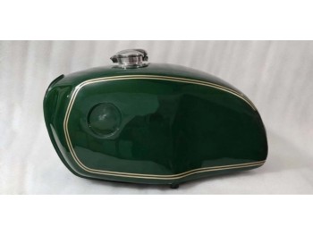FIT FOR BMW R100 RT RS R90 R80 R75 GREEN PAINTED STEEL PETROL TANK CAP & ADAPTOR