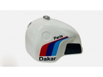 Fit For Bmw R80 Gs Paris Dakar 32 Liter White Painted Steel Gas Petrol Fuel Tank