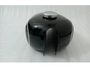 Fit For BMW R25/3 1995 Black Painted Steel Petrol Fuel Gas Tank + CAP