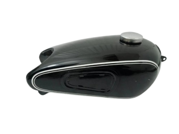 Fit For BMW R25/3 1995 Black Painted Steel Petrol Fuel Gas Tank + CAP