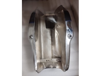 BMW R100 RT RS R90 R80 R75 Steel Petrol Fuel Gas Tank Chrome & Black Strap Matt