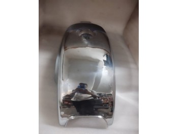 BMW R100 RT RS R90 R80 R75 Steel Petrol Fuel Gas Tank Chrome & Black Strap Matt