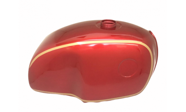 BMW R100 RT RS R90 R80 R75 RED & GOLD PAINTED ALUMINUM PETROL TANK |Fit For
