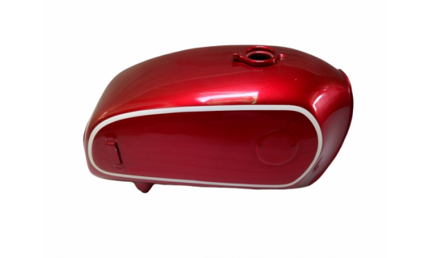 BMW 75/5 CHERRY PAINTED ALUMINUM FUEL PETROL TANK 1972 MODEL |Fit For