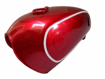 BMW 75/5 CHERRY PAINTED ALUMINUM FUEL PETROL TANK 1972 MODEL |Fit For