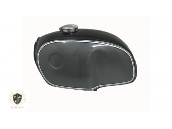 BMW R100 RT RS R90 R80 R75 BLACK & SILVER PAINTED STEEL PETROL TANK |Fit For