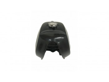 FIT FOR  BMW R100 RT RS R90 R80 R75 BLACK & SILVER PAINTED STEEL PETROL TANK