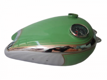 BSA B31 Green Painted Chrome Petrol Tank + Replica Smith Speedo|Fit For