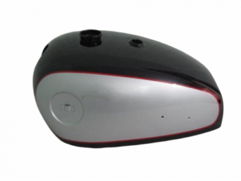 BSA A7 A10 BLACK & SILVER PAINTED GAS FUEL PETROL TANK |Fit For