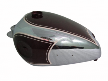 BSA B31 B33 PLUNGER CHERRY PAINT + CHROME PLATED FUEL GAS PETROL TANK |Fit For