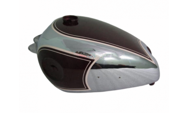 BSA B31 B33 PLUNGER CHERRY PAINT + CHROME PLATED FUEL GAS PETROL TANK |Fit For