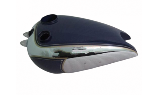 BSA C10 C11 BLUE PAINTED CHROMED GAS FUEL PETROL TANK |Fit For