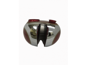 BSA C10 C11 CHERRY PAINTED CHROMED GAS FUEL TANK |Fit For