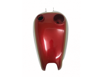 BSA C10 C11 CHERRY PAINTED CHROMED GAS FUEL TANK |Fit For