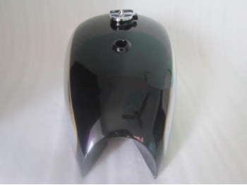 BSA GOLD STAR BLACK PAINTED CHROME GAS FUEL PETROL TANK WITH FUEL CAP |Fit For
