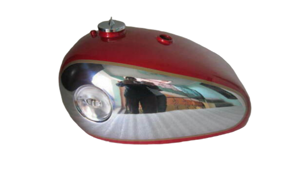 BSA GOLD STAR RED PAINTED CHROME GAS FUEL TANK |Fit For