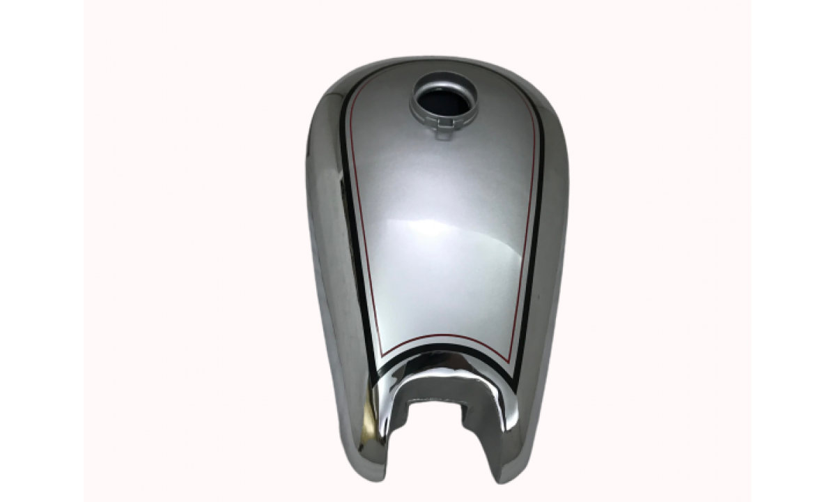 Fit For BSA M20 SILVER PAINTED  FUEL GAS PETROL TANK