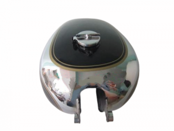 BSA ZB32 GOLD STAR BLACK PAINTED CHROME GAS PETROL TANK 1950 WITH PETROL CAP|Fit For