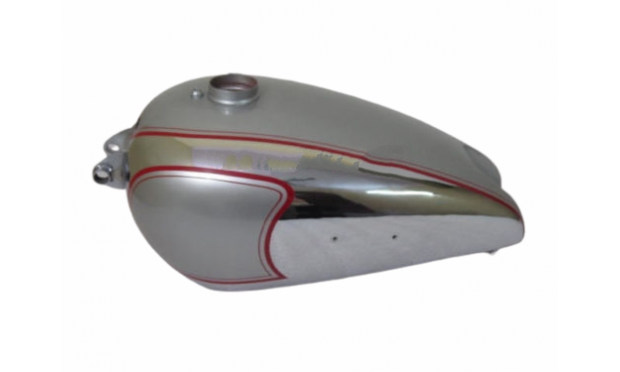 BSA ZB32 GOLD STAR SILVER PAINTED CHROME GAS FUEL PETROL TANK 1950 |Fit For