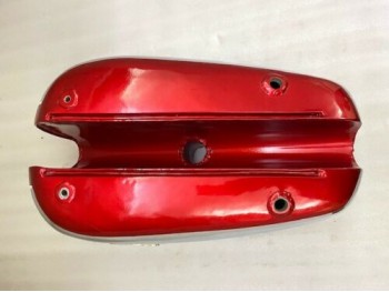 FIT FOR BSA A65 2 Gallon Cherry Chrome Fuel Tank with Badges 1968-69 Us