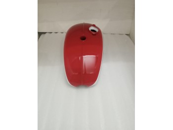 BSA A65 2 Gallon Red & Chrome Fuel Tank + Cap + Taps |Fit For
