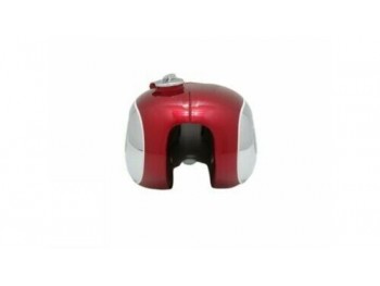 BSA A65 THUNDERBOLT 4 GALLON CHERRY PAINTED CHROME TANK +CAP |Fit For