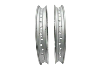 BSA Triumph Rim Pair 19 Inches 40 Hole For WM2 Front & Rear Steel WheelFit For