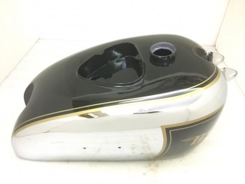 BSA M20/21 Dlx M22 M23/24 Chrome & Black Painted Tank+ Top + Plate ||Fit For