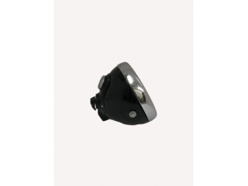 8" Inche Lucas Du42 Flat /Curve Black Headlight Headlamp For Bsa - New|Fits For