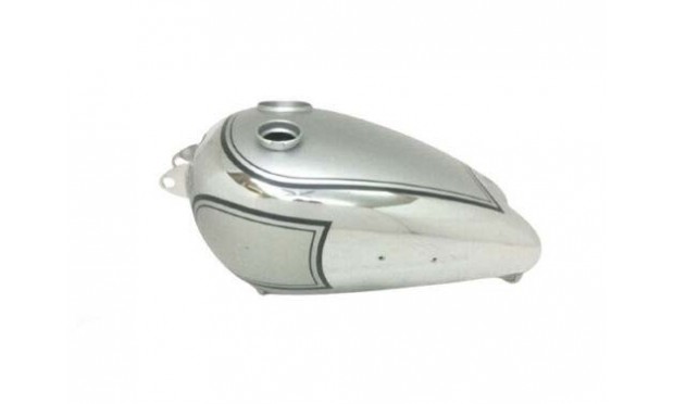 BSA B31 MATT SILVER PETROL TANK WITH SPEEDO |Fit For