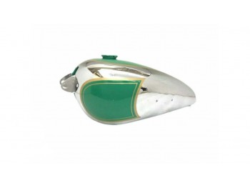 BSA B31 GREEN PAINTED CHROMED PETROL/FUEL TANK |Fit For
