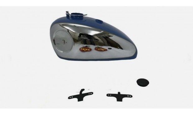 BSA GOLD STAR SCRAMBLES CATALINA 2 GAL CHROME TANK +CAP TAP BPIPE Fit For