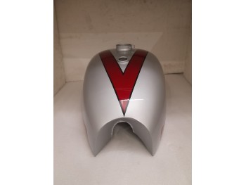 BSA Gold Star 4 Gallon Silver Painted Red Petrol Tank |Fit For