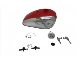 BSA Gold Star Scrambles Catalina 2 Gal Red Tank +Cap Tap B Pipe|Fits For