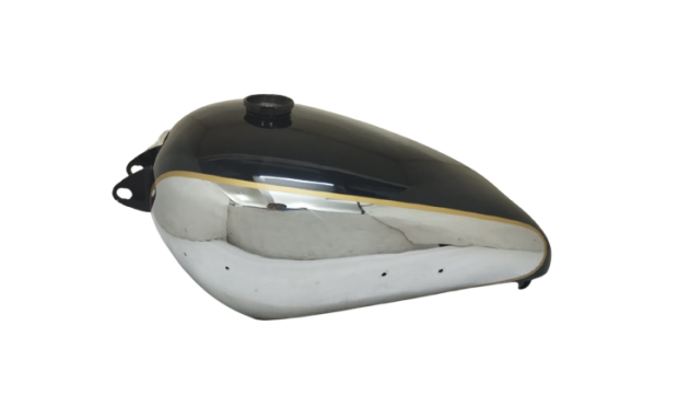 BSA B31 BLACK PAINTED CHROME GAS FUEL PETROL TANK |Fit For