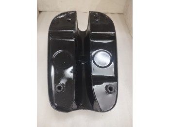 FIT FOR BSA B33 2 GALLON SWINGING ARM BLACK PAINTED CHROME PETROL TANK