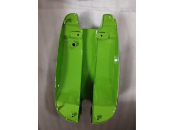 Fit For BSA M20/21 Dlx M22 M23/24 Chrome & Green Gas Fuel Petrol Tank 1938-40 