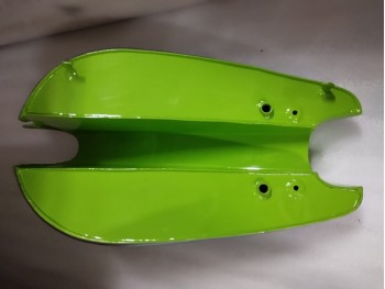 FIT FOR BSA M20 CHROME & GREEN & PAINTED PETROL TANK