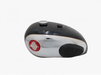 BSA A7 A10 PAINTED CHROMED FUEL TANK WITH FUEL CAP (NO BADGES) +KNEE PADS |Fit For