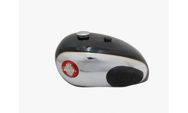 BSA A7 A10 PAINTED CHROMED FUEL TANK WITH FUEL CAP (NO BADGES) +KNEE PADS |Fit For